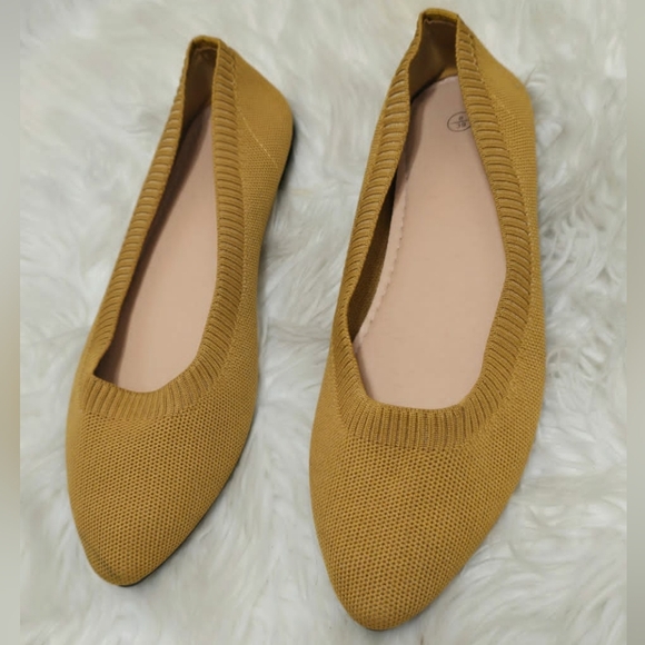 BABUDOG Mesh Pointed Toe Flats Soft Lightweight Shoe Size 8🌴 - Picture 2 of 10